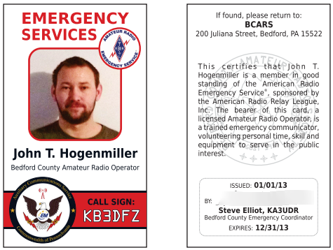 Ares ID Badge
